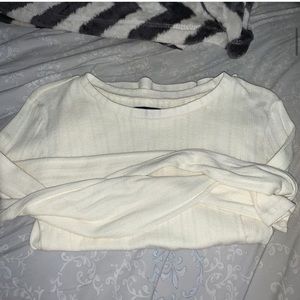 long sleeve fitted sweater